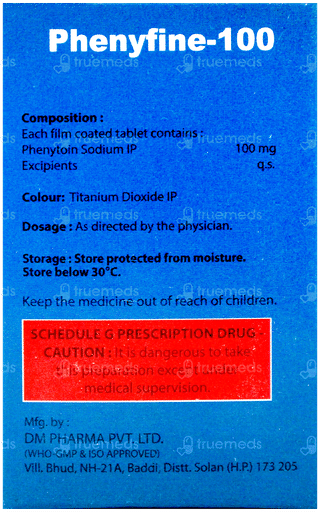 Phenyfine 100 Tablet 100